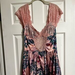 Free People Bad For You Maxi Bodysuit NWT